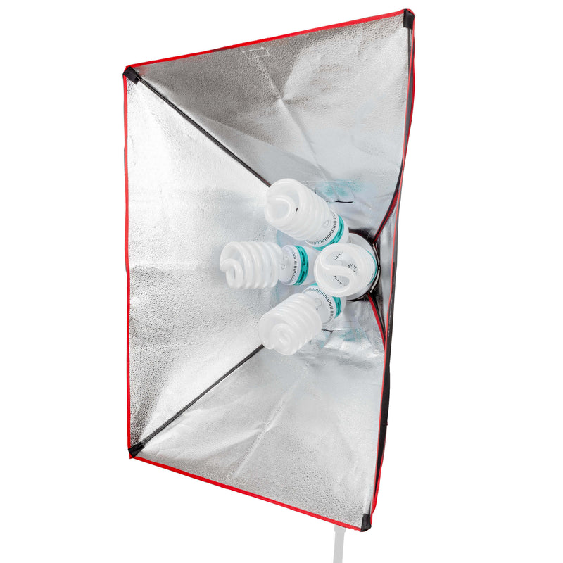 60x80cm (23.6"X31.4") Softbox For NEW DAYLiTE4 Series Lights with CFL Bulb & DAYLiTE4 MKIII 