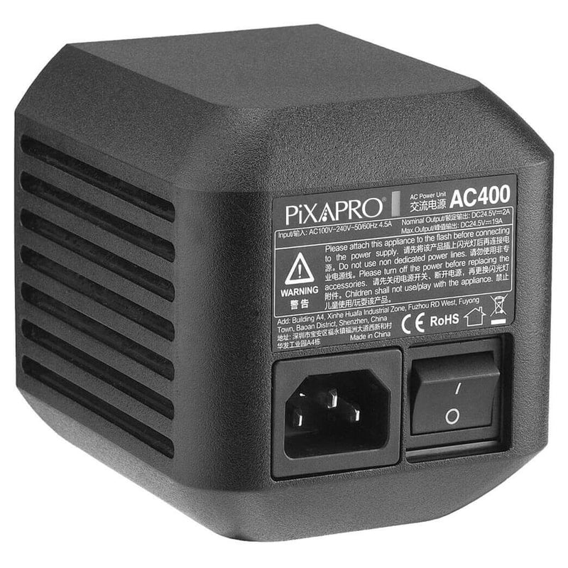 CITI400PRO/AD400PRO Mains AC Power Adapter (Godox AC400)