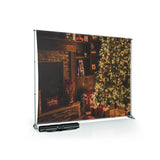 Customisable Printed Decoration Backdrops and Durable Stand Kit (Christmas Festival) 