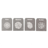 Gobo Set C Laser-Cut Stainless Steel Gobos Kit for EF/Mount Optical Snoot