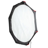 100cm (39.3") Collapsible S-Type Beauty Dish (White Interior) with Honeycomb Grid