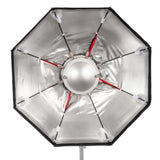 60cm (23.6") Collapsible Portable Silver Beauty Dish S-Type