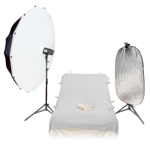 CITI600 Newborn Baby Portrait Photography Studio Flash Kit