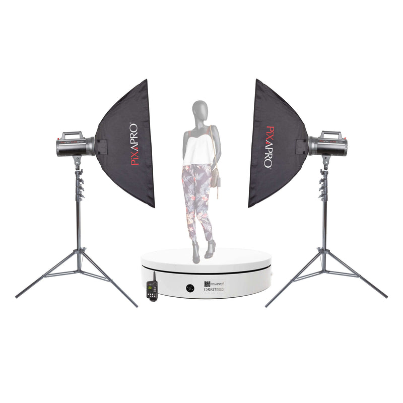 LUMI400II 360 Product Photography Spin Systems Rotating Lighting Kit