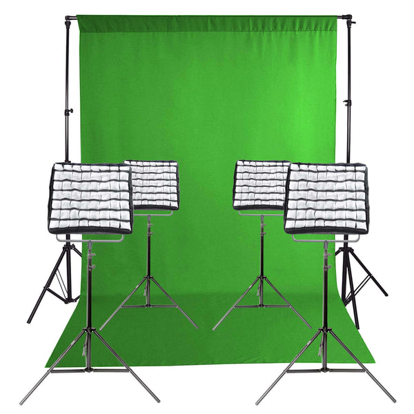 VNIX1500S Four Daylight Studio LED Light Panel Kit