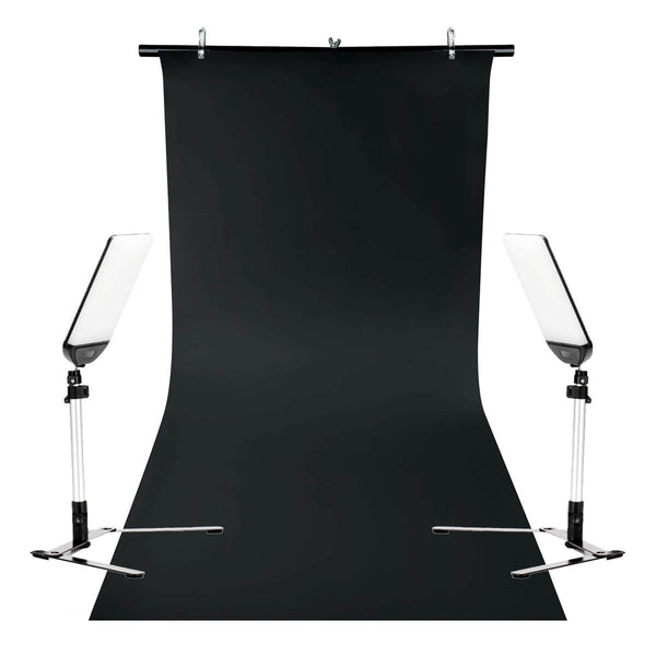 MOBI LED Tabletop Product Photography Twin Kit in Black