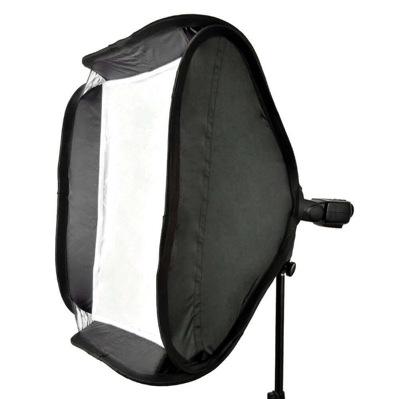 60x60cm (23.6"x23.6") Square Easy-Open Round-Head Speedlite Softbox (Speedlite bracket included) (Godox SGGV6060)