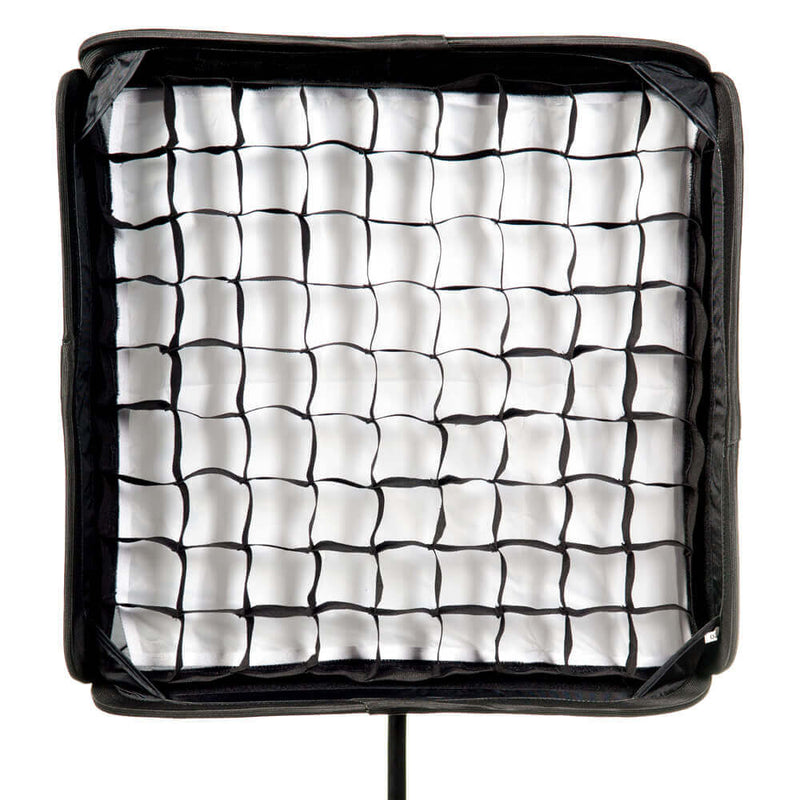 60x60cm (23.6x23.6") Quick and Easy Set-Up Square Softbox with Speedlite Bracket 