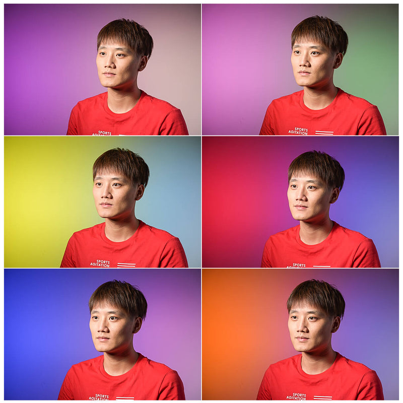 Image Taken Using Creative Colour Gel Set For MINI30D LED Light (SA-11)