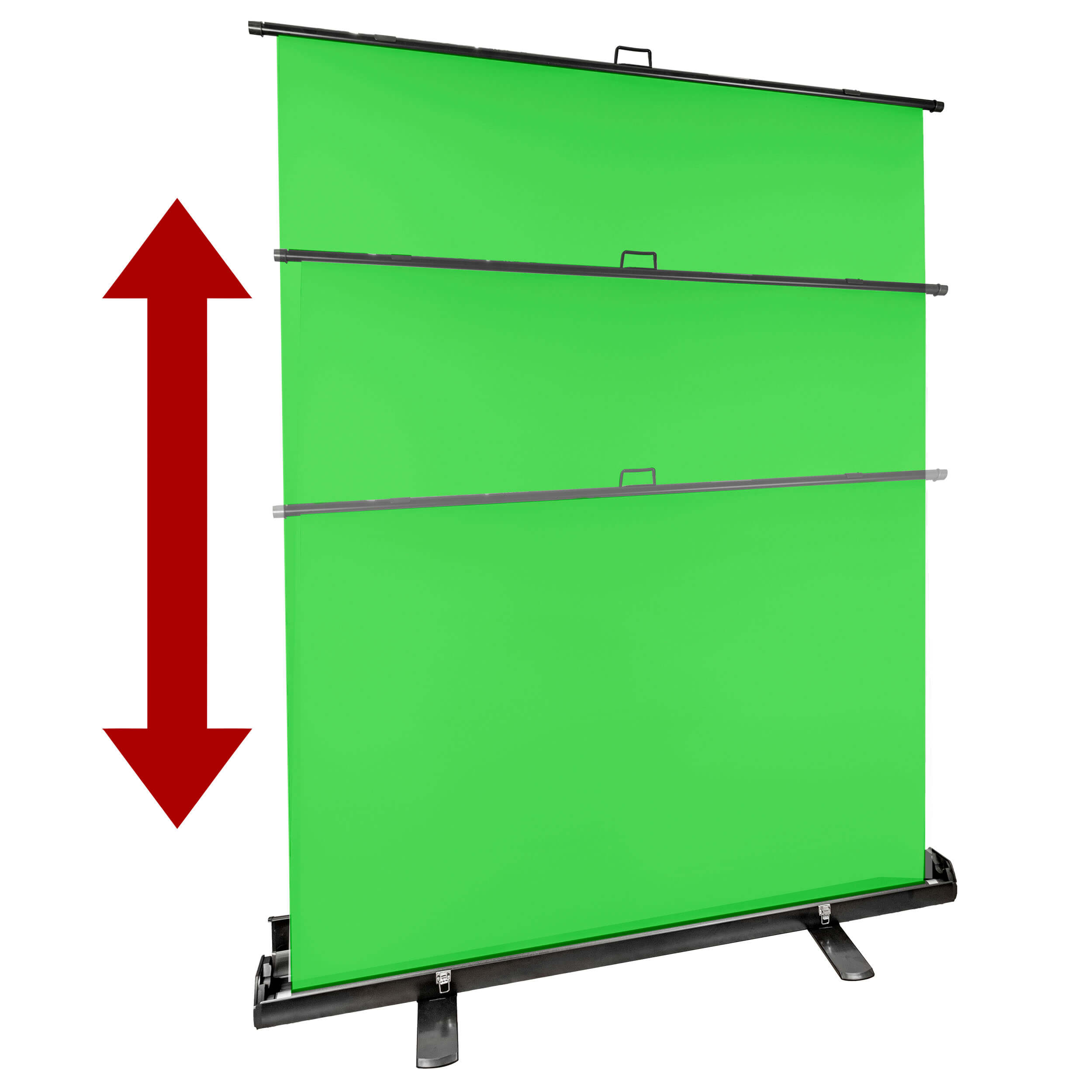 1.5x2m Pull Up Green Screen Foldaway Background By PixaPro 
