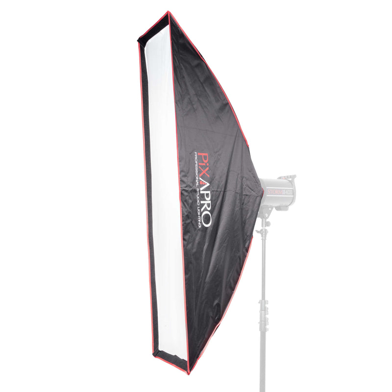 PixaPro 30x140cm Quick Setup Strip Softbox with 4cm Grid