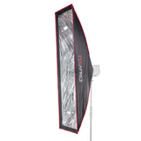 PixaPro 30x140cm Quick Setup Strip Softbox with 4cm Grid
