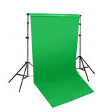 1.35x10m Multi-Color Seamless Paper Photography Background with Stand (Green)