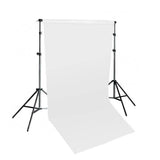 Stand Adjustable Telescopic Height & 1.35x10m MultiColor Drops (White)