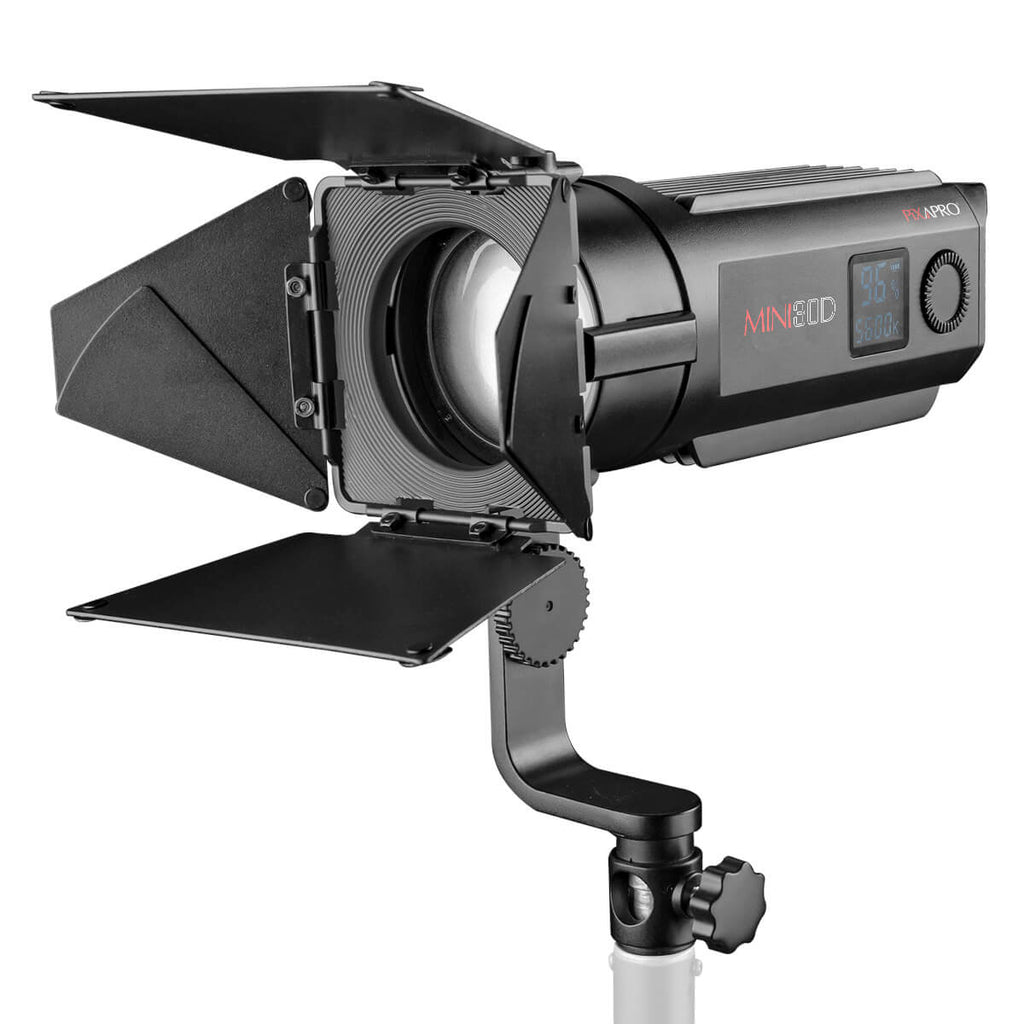 MINI30D Focusable & Portable LED Photo Light with Projection Kit