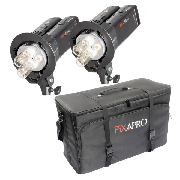 PIKA200PRO Joined Head Double Power Ultimate Traveller Flash Kit