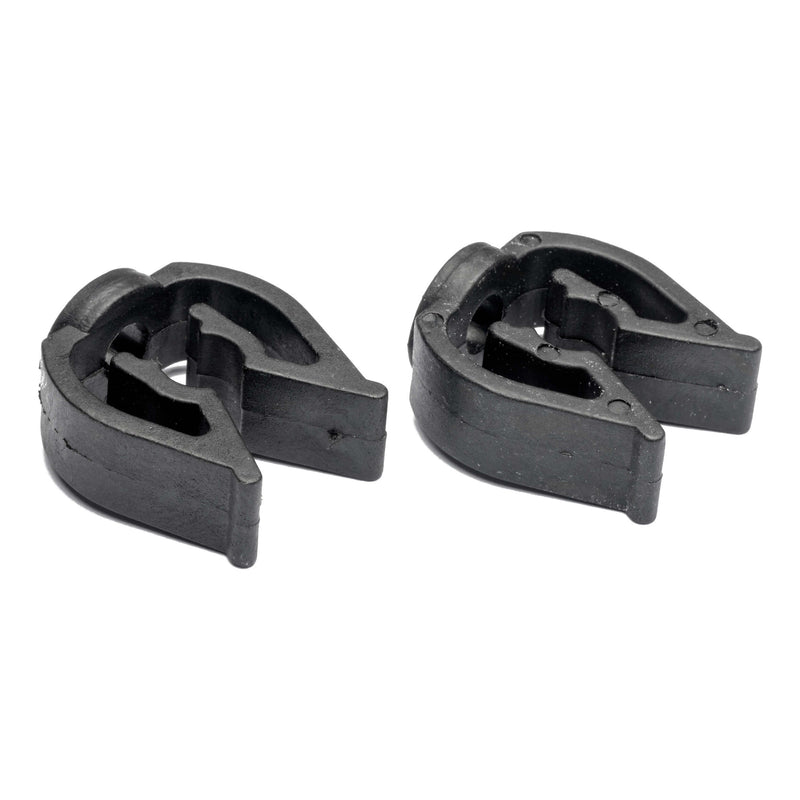 2Pcs Black Cable Clips For Pantograph Rail System 