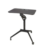 Black Workstation Desk