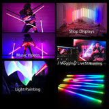 Rainbow 320-degree RGB LED Light Tube Portable Continuous Lighting Unit