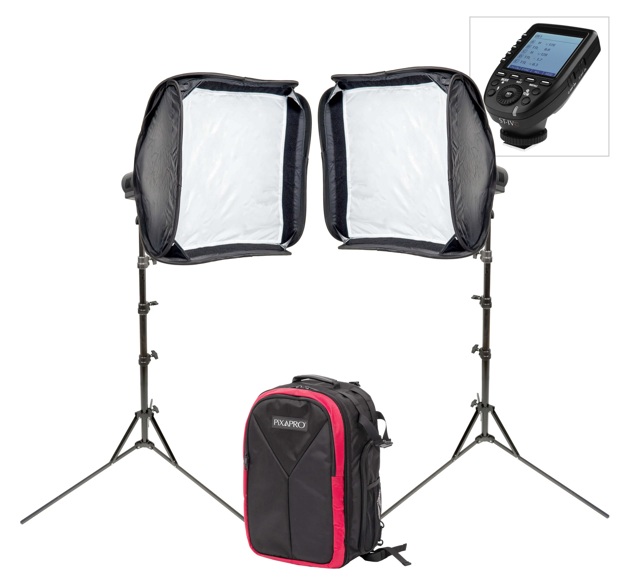 On-The-Go CITI300PRO Backpack Twin Flash Kit (GODOX AD300PRO)
