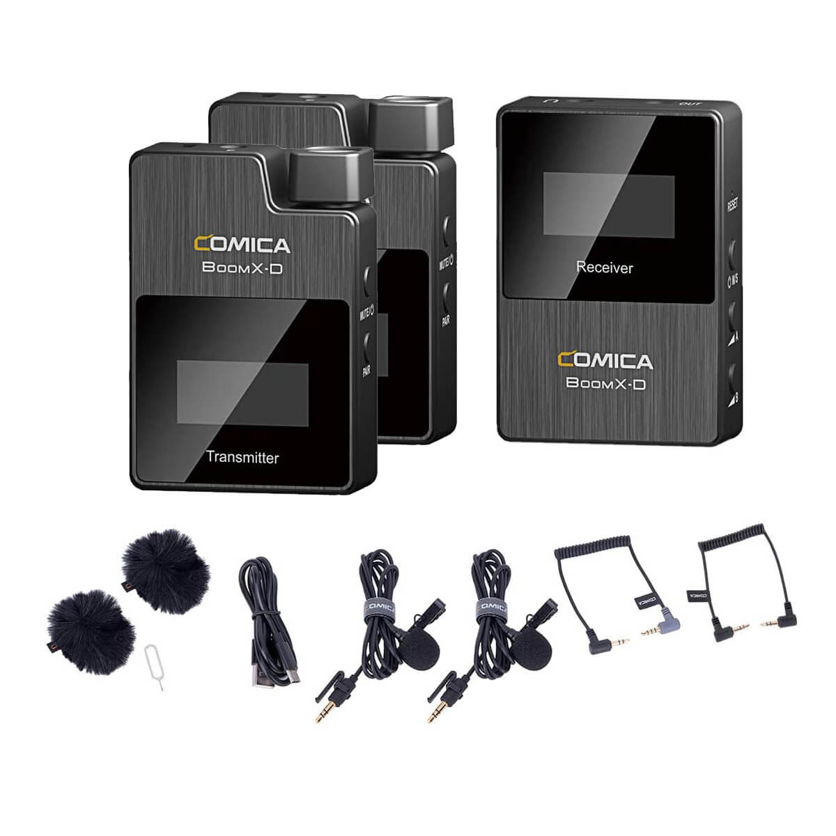 BoomX-D D2 Professional Dual Wireless Microphone System 