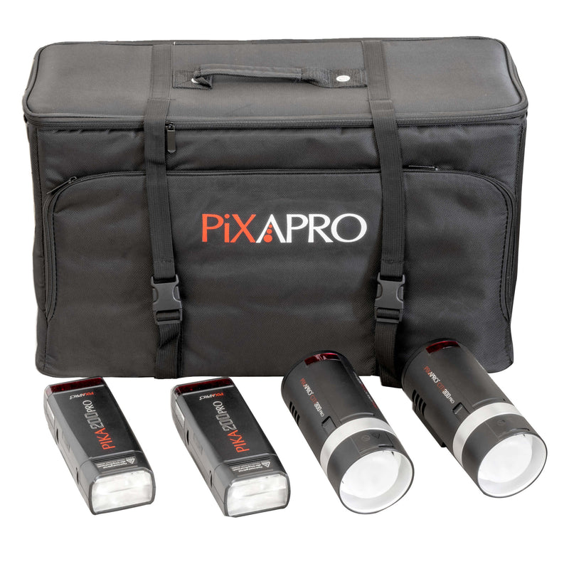 CITI300PRO & PIKA200PRO Pocket Flash Pack Travel Lighting Kit