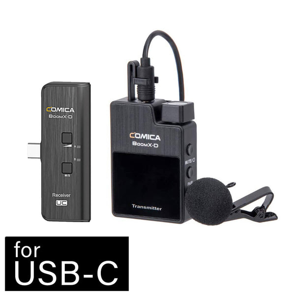 BoomX-D UC1 2.4G Wireless Microphone Transmitter with UC Smartphone Receiver