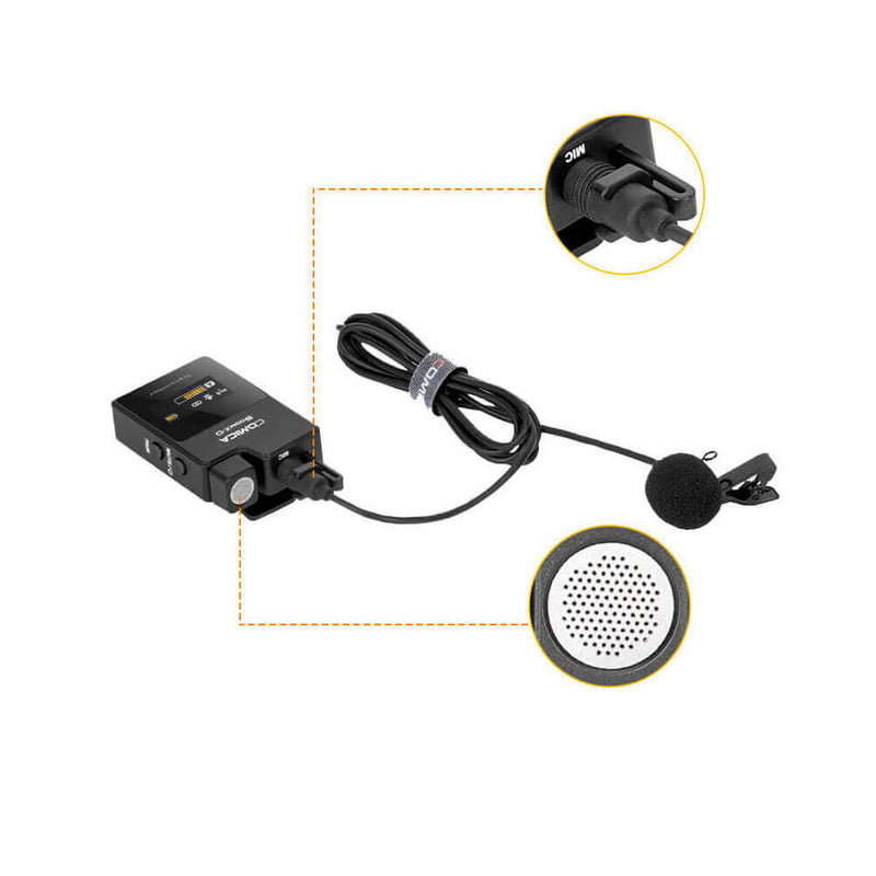 Comica BoomX-DMI1 2.4G Wireless Microphone 