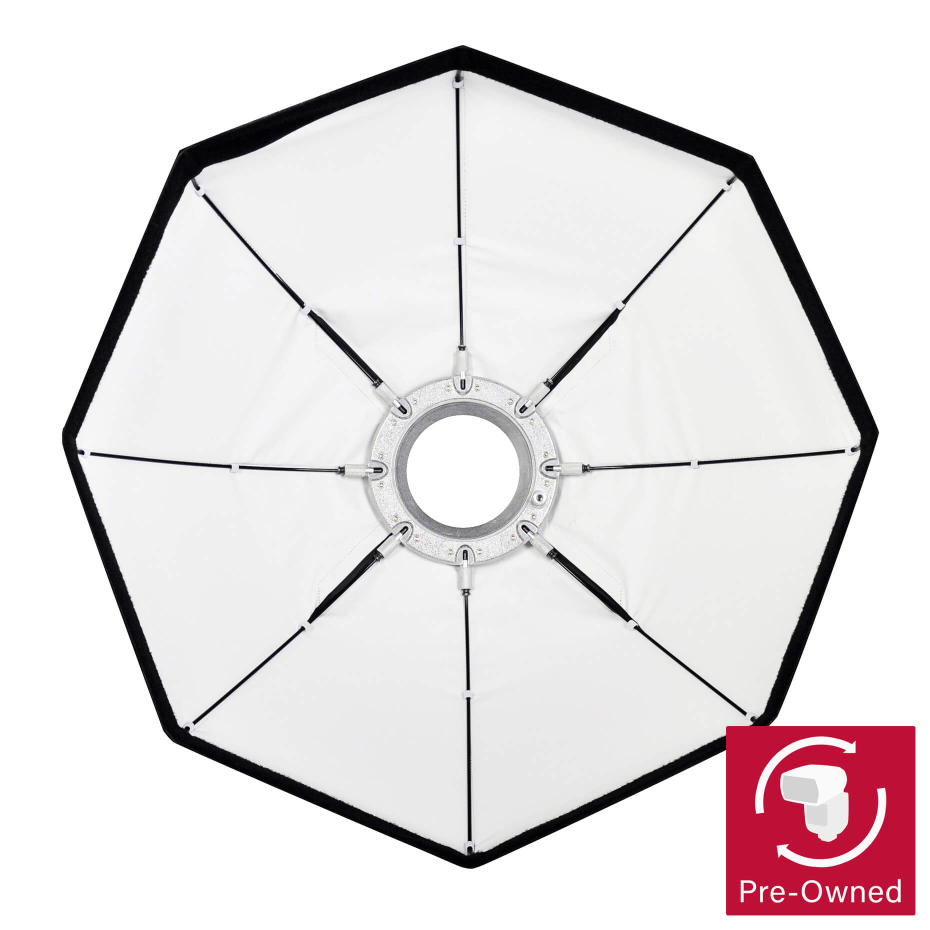60cm (23.6) Collapsible Portable White Beauty Dish (Elinchrom Fit)