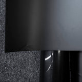 1x 100x120cm Matte and 1x 120x200cm Glossy Black PVC Backgrounds