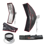 35x120cm (13.7"x47.2") Arc Strip Umbrella Softbox  For Profoto 