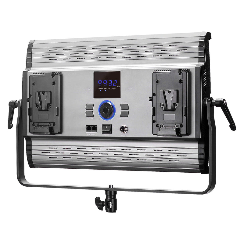 LECO1500B II LED Bi Colour Panel Portable Studio Dimmable Handheld Battery Powered Lighting 