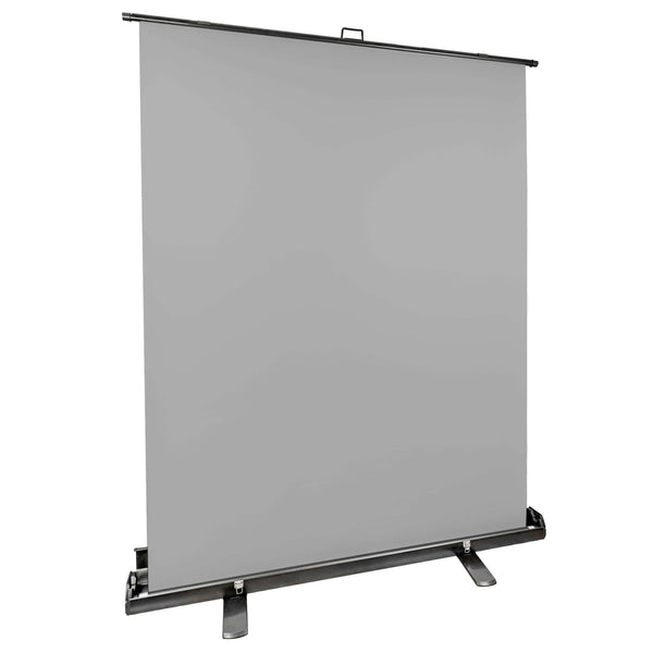 1.5mx2m Grey Foldaway Background with Pull Up System