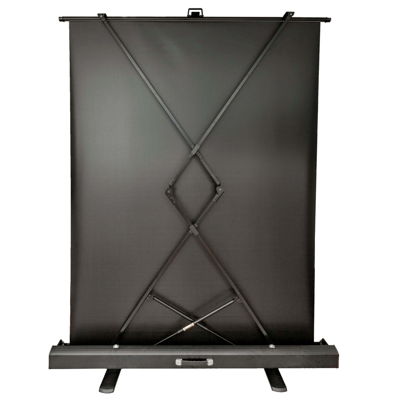1.5mx2m Grey Folding Background Screen with Pull Up System