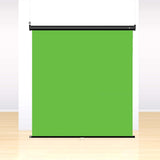 1.8x2m Wall-Mounted Crease-Free Foldaway & Retractable Photography Background 