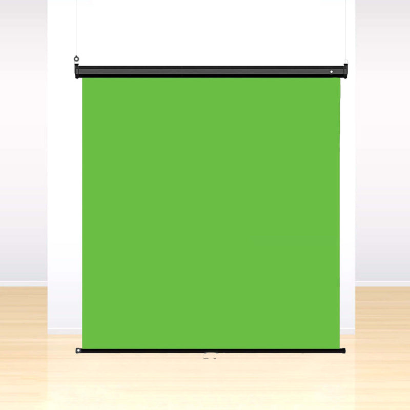 1.8x2m Wall-Mounted Crease-Free Foldaway & Retractable Photography Background 