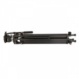 KENRO Twin Tube Aluminium Video Tripod Fluid Head Kit for Easy to Storage