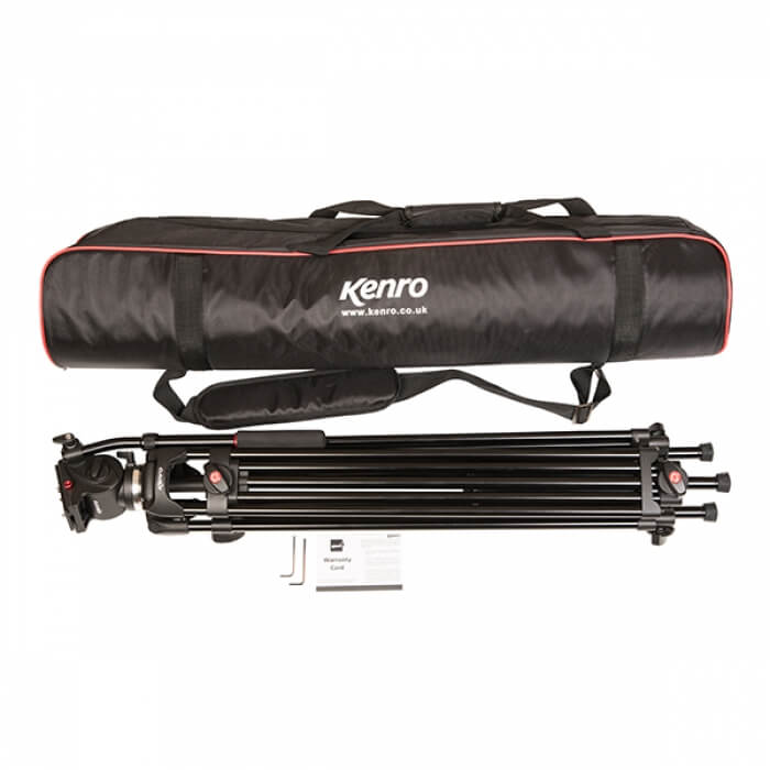KENVT103 Twin Tube Tripod with Carrying Case