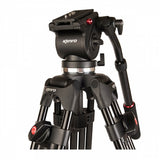 Aluminium Video Tripod with Fluid Head