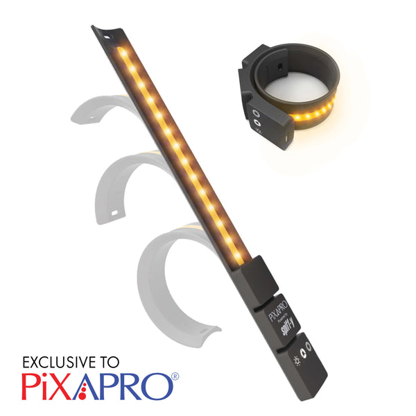 KYU-6 Magnetic RGB LED Light Bracelet 5 Effects By Spiffy Gear
