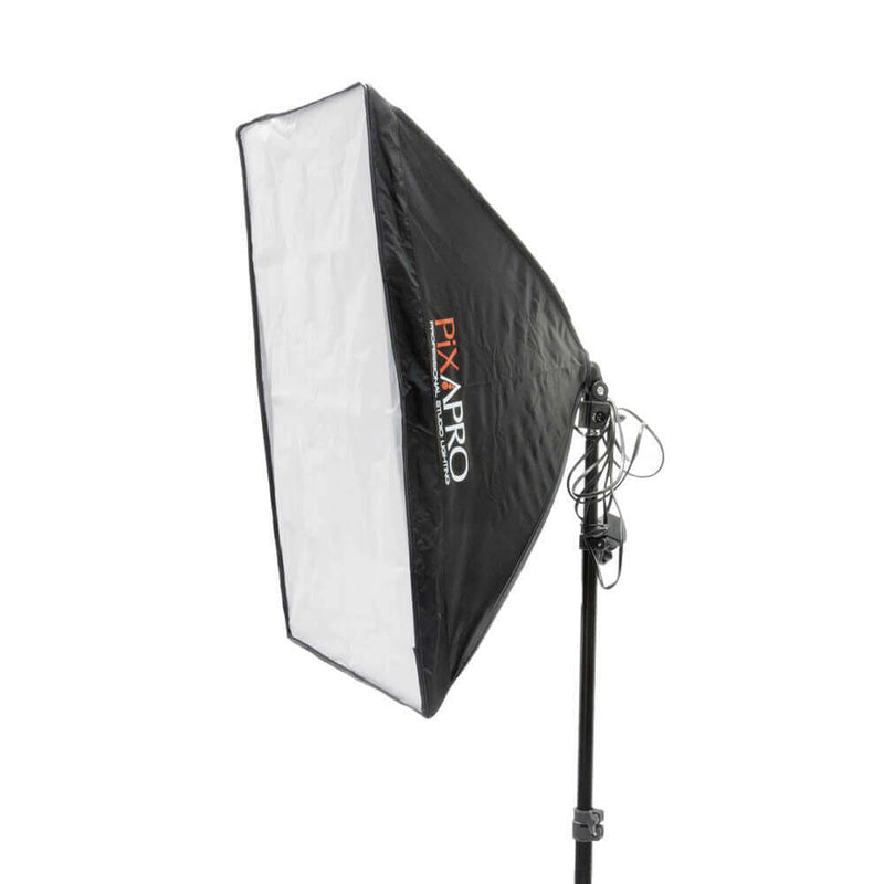 EzyLite Softbox Continuous Lighting Unit with 85W Bulb By PixaPro 