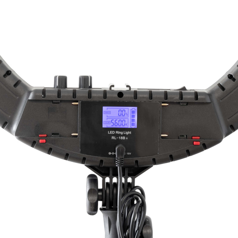 RICO40B MKII Shoe- Mount Brackets LED Ringlight