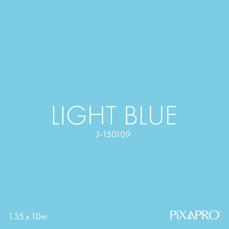 1.35m x 10m Light Bule Seamless Paper Creative Background Kit By PixaPro