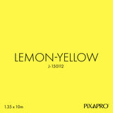 Lemon-Yellow Studio Seamless Paper Background Roll Kit (1.35x10m)