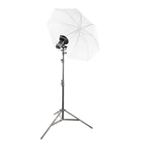 GIO1 Studio Speedlight Setup with White Umbrella Lighting Kit