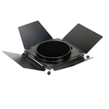 Universal Barn Door Photography Lighting Set with Gels and Grid  (Maximum 17.5cm diameter)