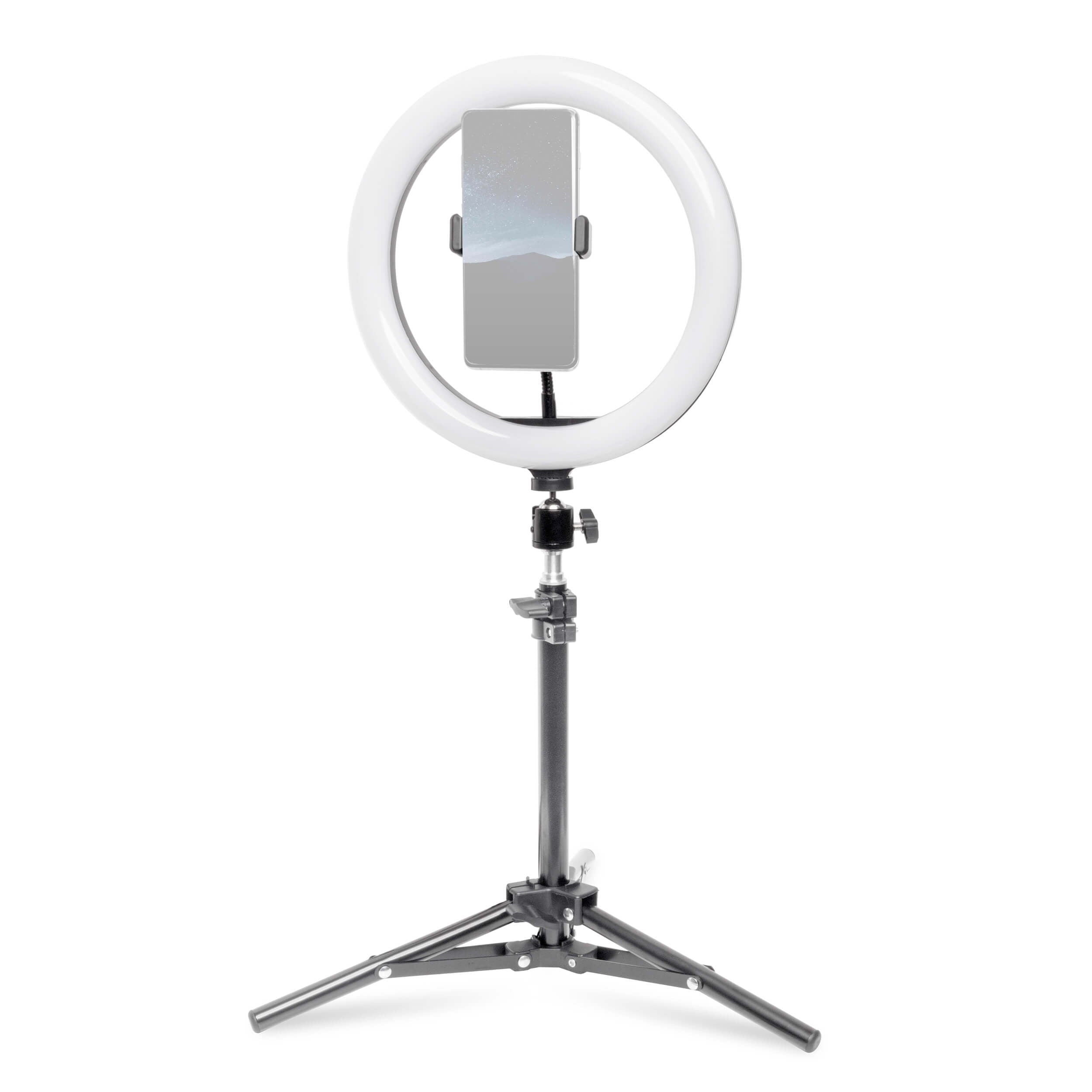Mini 10" Ring Light Kit with Stand & Smartphone Mount By PixaPro 