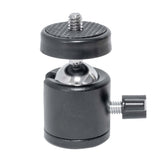 Mini Tripod Ball Head, 1/4" Male Thread