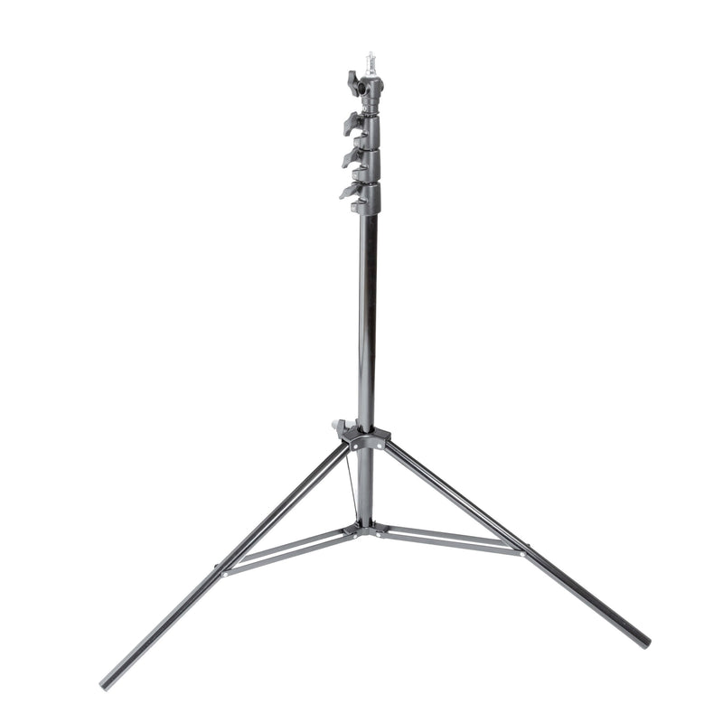 240cm Air-Cushioned 4-Sectioned Telescopic  Light Stand and Caster Wheels Bundle