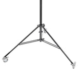 300cm Air-Cushioned Master Light Stand and Caster Wheels Bundle